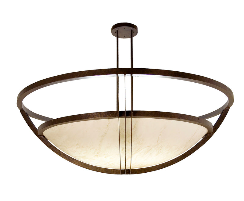 Meyda Tiffany 244393 12 Light Pendant, Gilded Tobacco