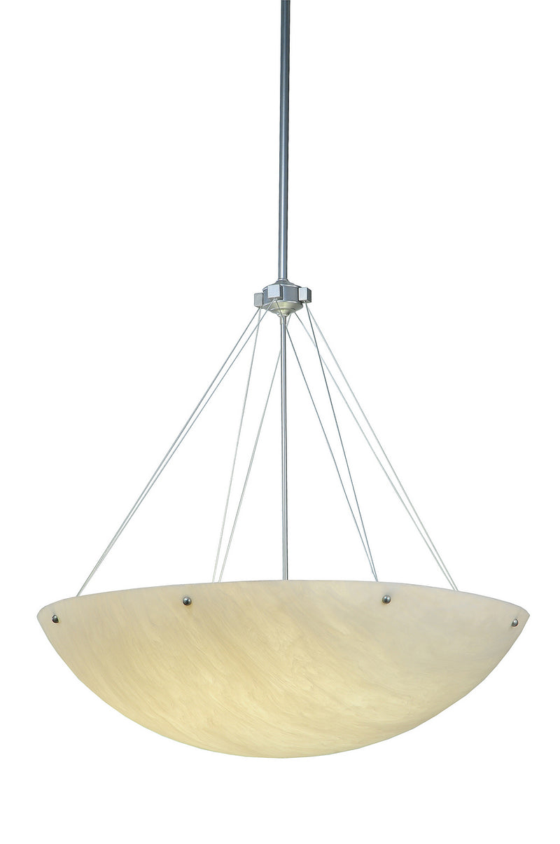 Meyda Tiffany 244517 Eight Light Pendant, Nickel