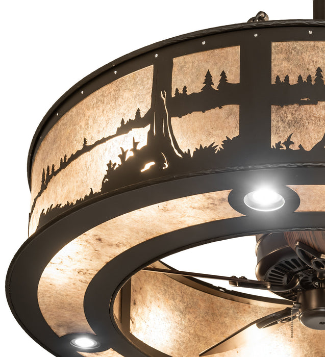 Meyda Tiffany 244570 12 Light Chandel-Air, Oil Rubbed Bronze