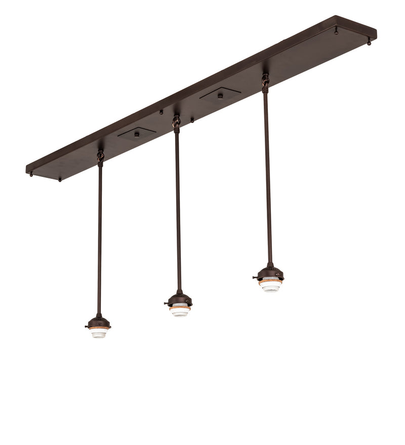 Meyda Tiffany 244630 LED Island Pendant, Mahogany Bronze