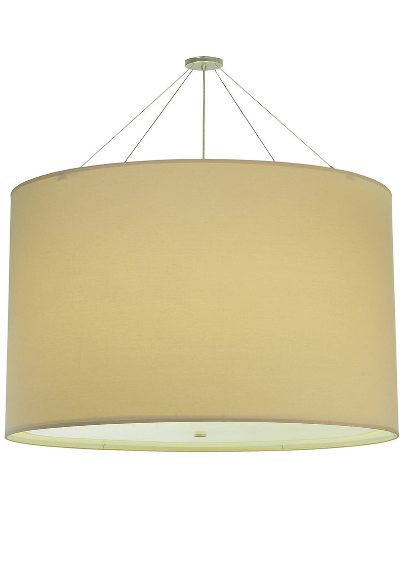 Meyda Tiffany 244713 Eight Light Pendant, Nickel Powder Coat