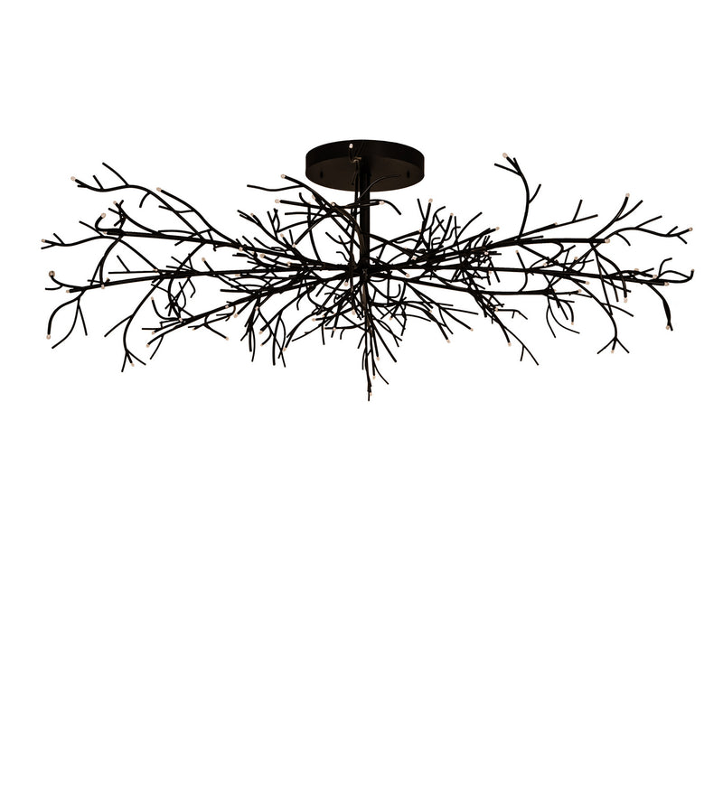 Meyda Tiffany 244761 LED Chandelier, Solar Black