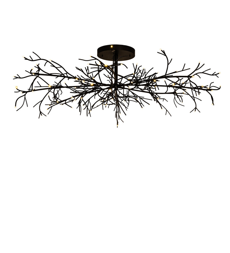 Meyda Tiffany 244761 LED Chandelier, Solar Black