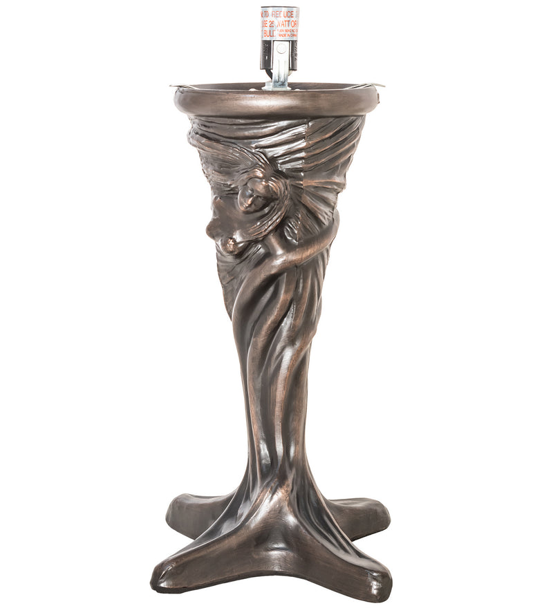 Meyda Tiffany 244882 One Light Mini Lamp, Mahogany Bronze