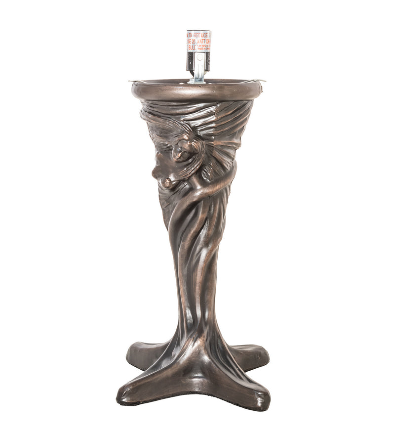 Meyda Tiffany 244888 One Light Mini Lamp, Mahogany Bronze