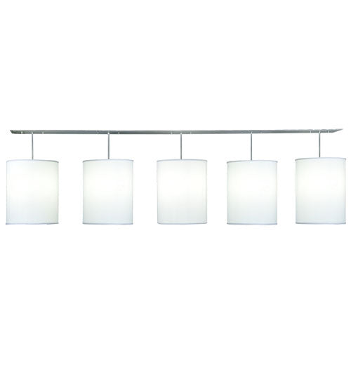 Meyda Tiffany 244966 Five Light Pendant, Nickel
