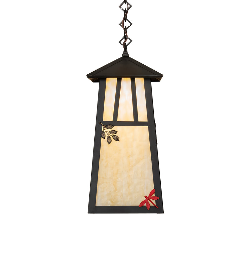 Meyda Tiffany 245066 One Light Pendant, Craftsman Brown
