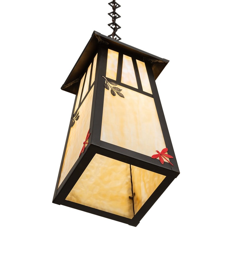 Meyda Tiffany 245066 One Light Pendant, Craftsman Brown