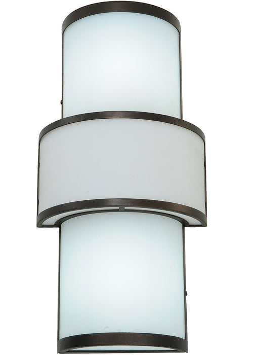Meyda Tiffany 245366 LED Wall Sconce, Mahogany Bronze