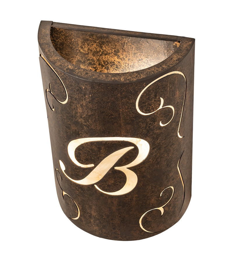 Meyda Tiffany 245536 Two Light Wall Sconce, Gothic Gold