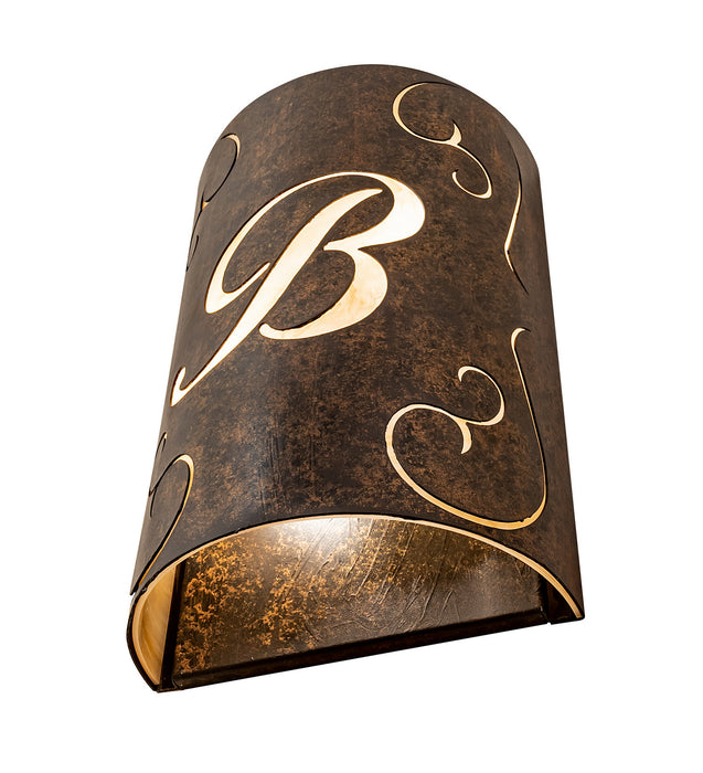 Meyda Tiffany 245536 Two Light Wall Sconce, Gothic Gold