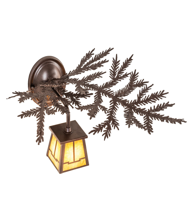Meyda Tiffany 245635 One Light Wall Sconce, Cafe Noir