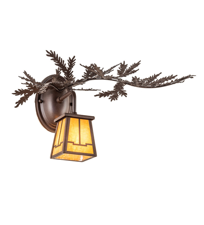 Meyda Tiffany 245635 One Light Wall Sconce, Cafe Noir