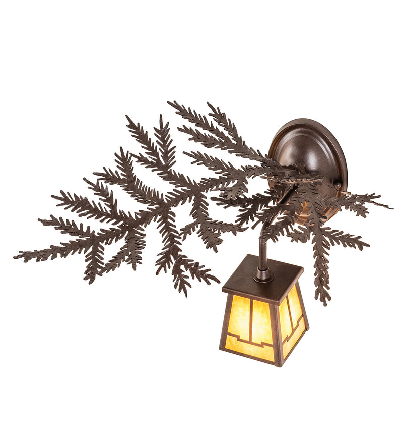 Meyda Tiffany 245636 One Light Wall Sconce, Cafe Noir