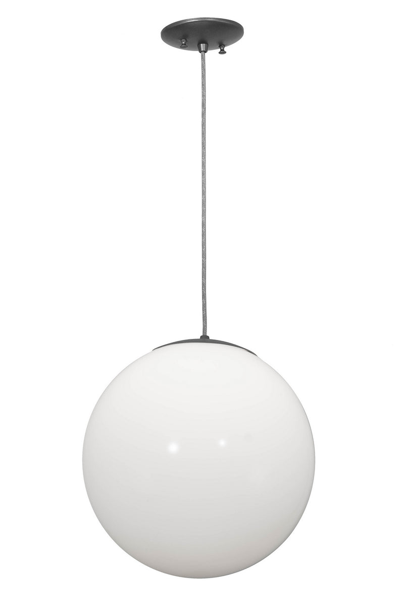 Meyda Tiffany 245675 One Light Pendant, Pewter