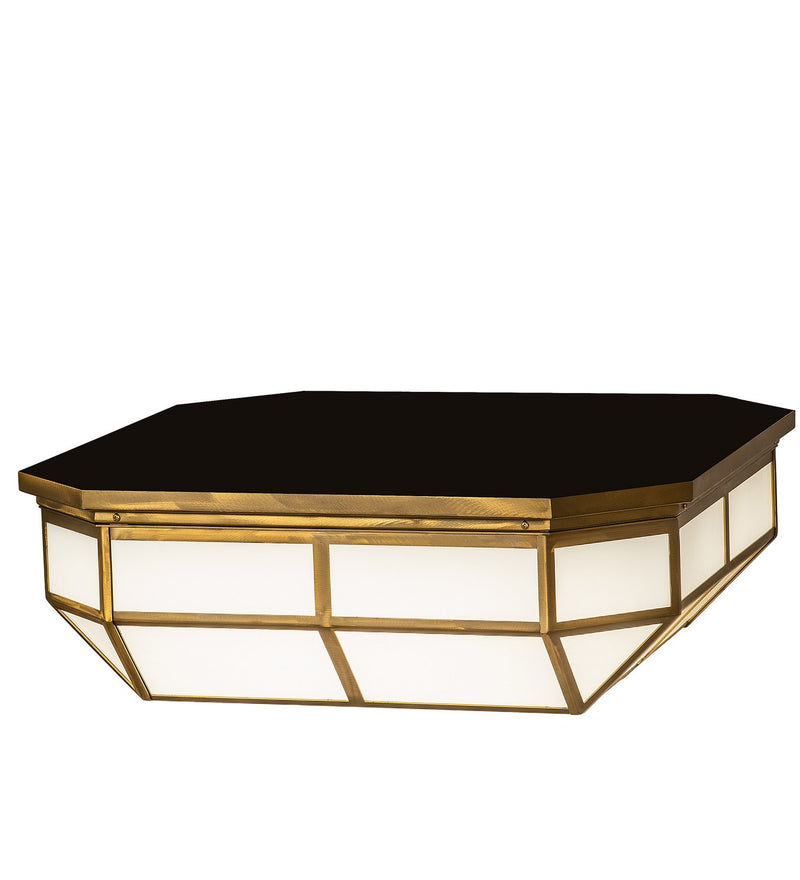 Meyda Tiffany 245704 LED Flushmount, Gold Matte