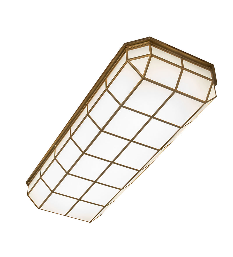 Meyda Tiffany 245707 LED Flushmount, Gold Matte/Powder Coat