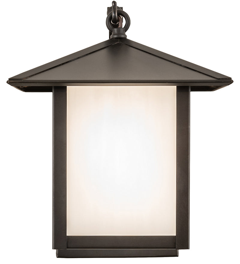 Meyda Tiffany 245810 One Light Wall Sconce, Craftsman Brown