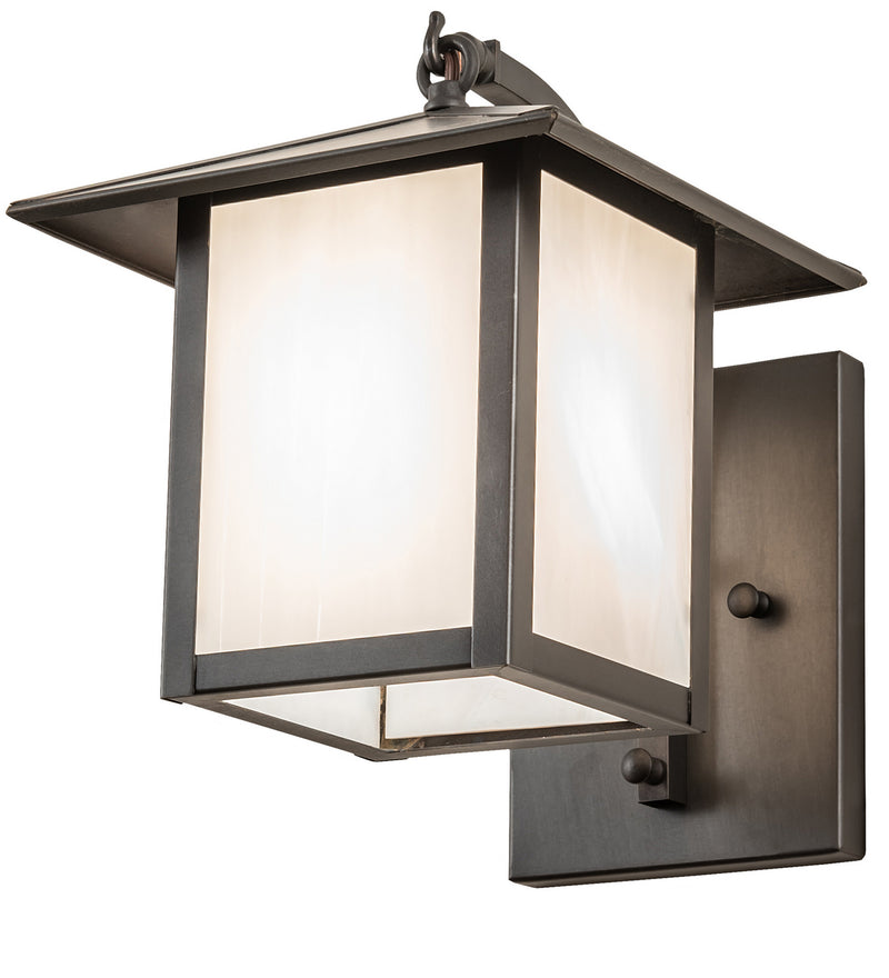 Meyda Tiffany 245810 One Light Wall Sconce, Craftsman Brown