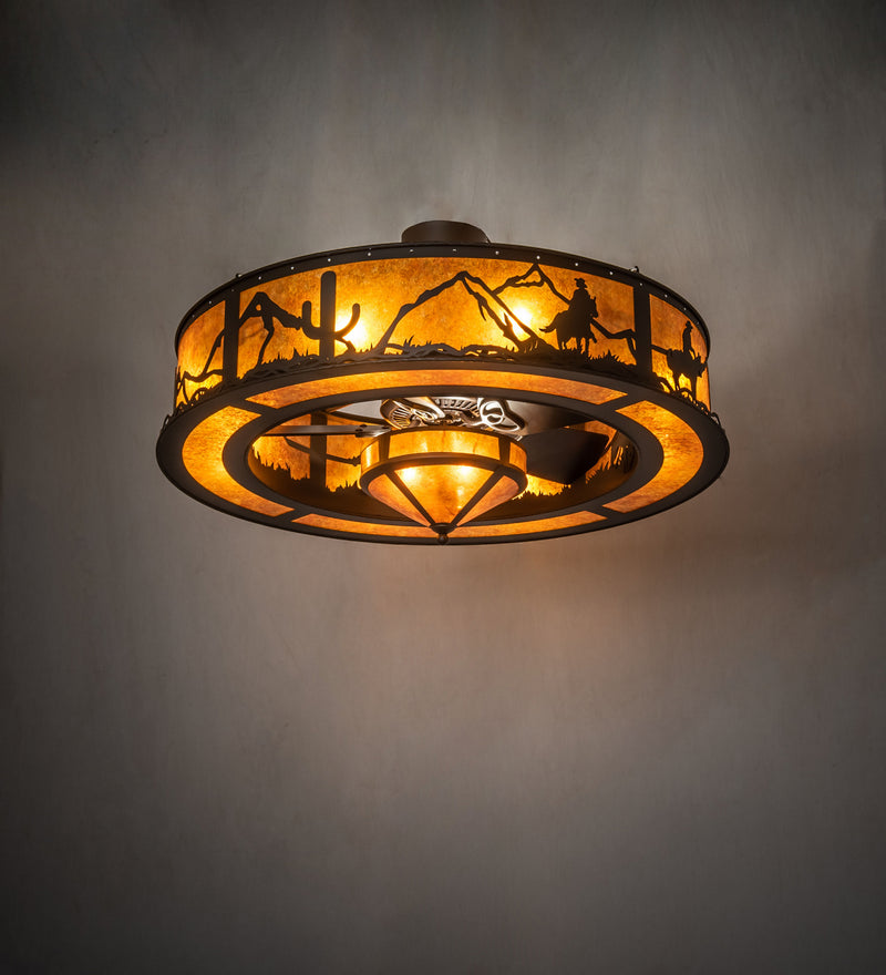 Meyda Tiffany 246069 45"Chandel-Air, Oil Rubbed Bronze