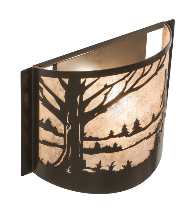 Meyda Tiffany 246140 One Light Wall Sconce, Timeless Bronze