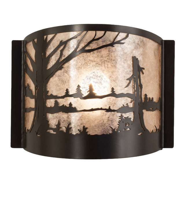 Meyda Tiffany 246140 One Light Wall Sconce, Timeless Bronze