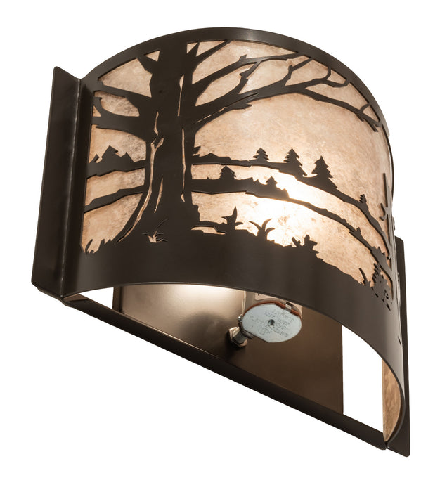 Meyda Tiffany 246140 One Light Wall Sconce, Timeless Bronze