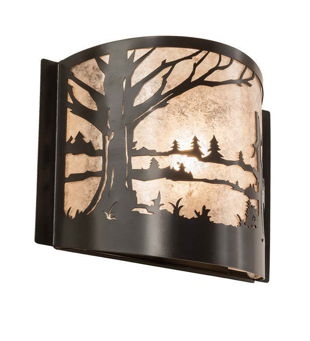 Meyda Tiffany 246140 One Light Wall Sconce, Timeless Bronze