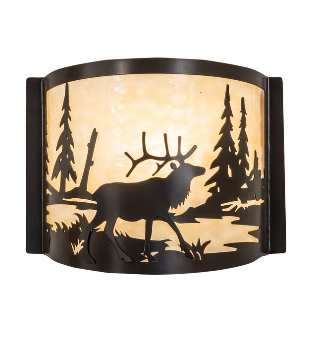 Meyda Tiffany 246142 One Light Wall Sconce, Timeless Bronze