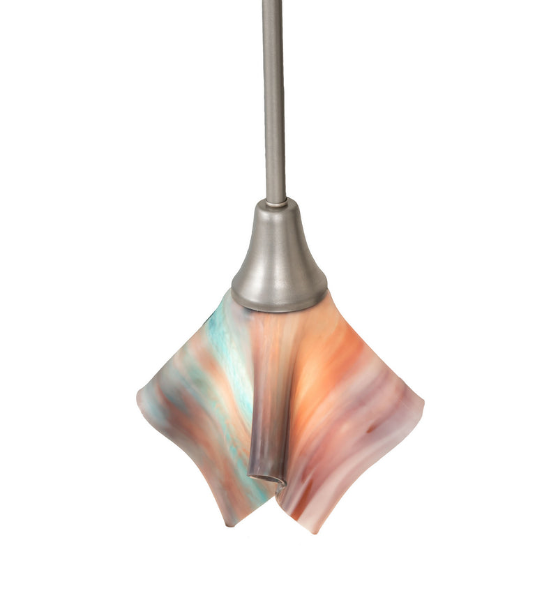 Meyda Tiffany 246271 One Light Pendant, Antique Nickel