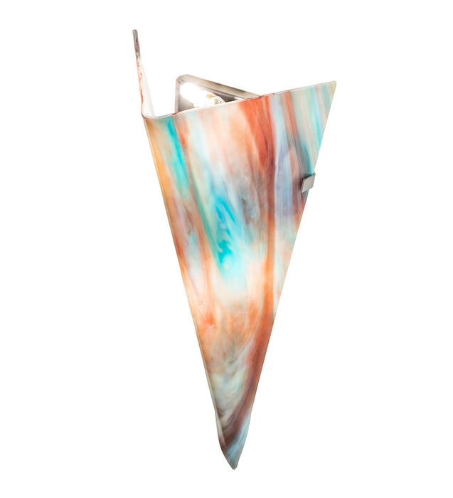 Meyda Tiffany 246272 Two Light Wall Sconce, Pewter
