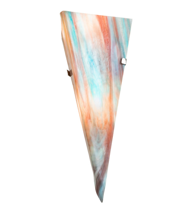 Meyda Tiffany 246272 Two Light Wall Sconce, Pewter