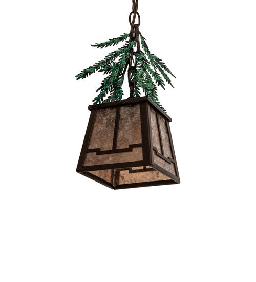 Meyda Tiffany 246451 One Light Mini Pendant, Timeless Bronze