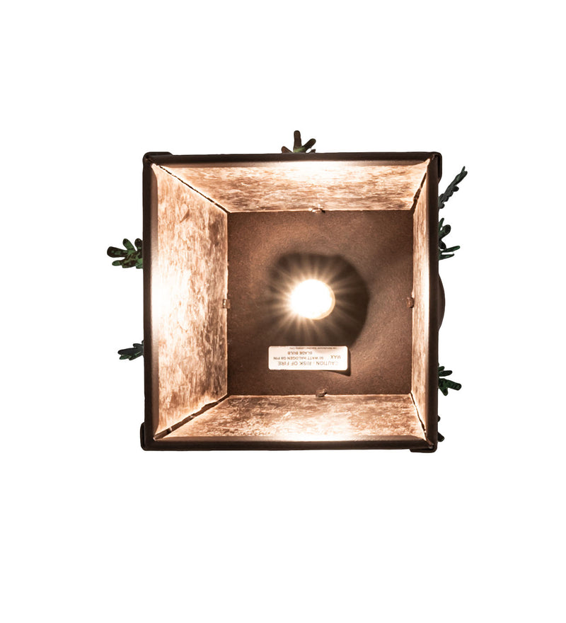 Meyda Tiffany 246451 One Light Mini Pendant, Timeless Bronze