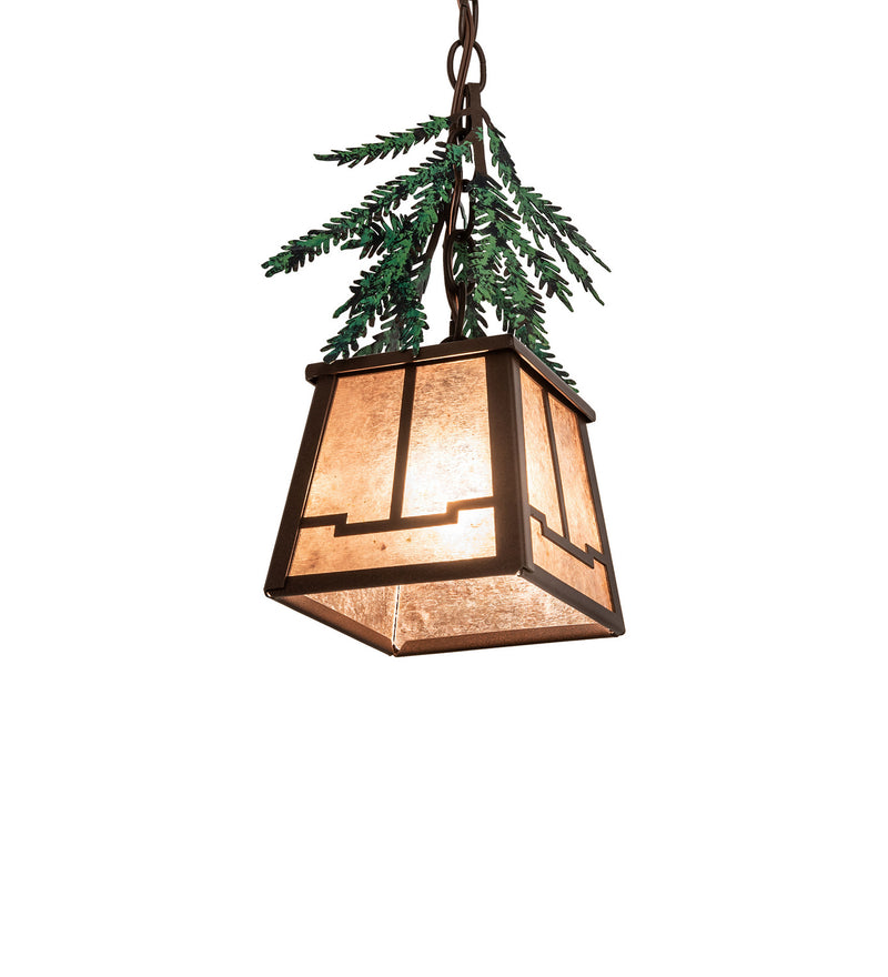 Meyda Tiffany 246451 One Light Mini Pendant, Timeless Bronze