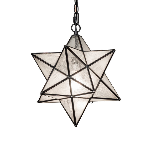 Meyda Tiffany 247140 One Light Pendant, Textured Black