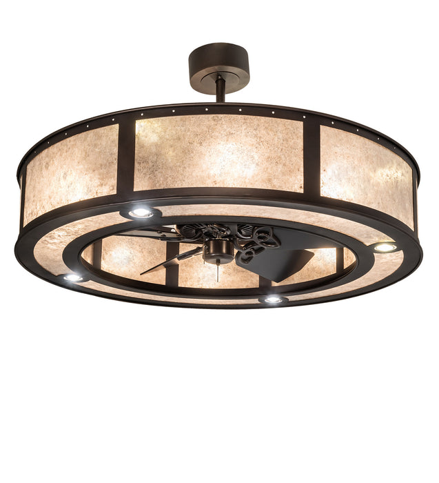Meyda Tiffany 247202 16 Light Chandel-Air, Mahogany Bronze
