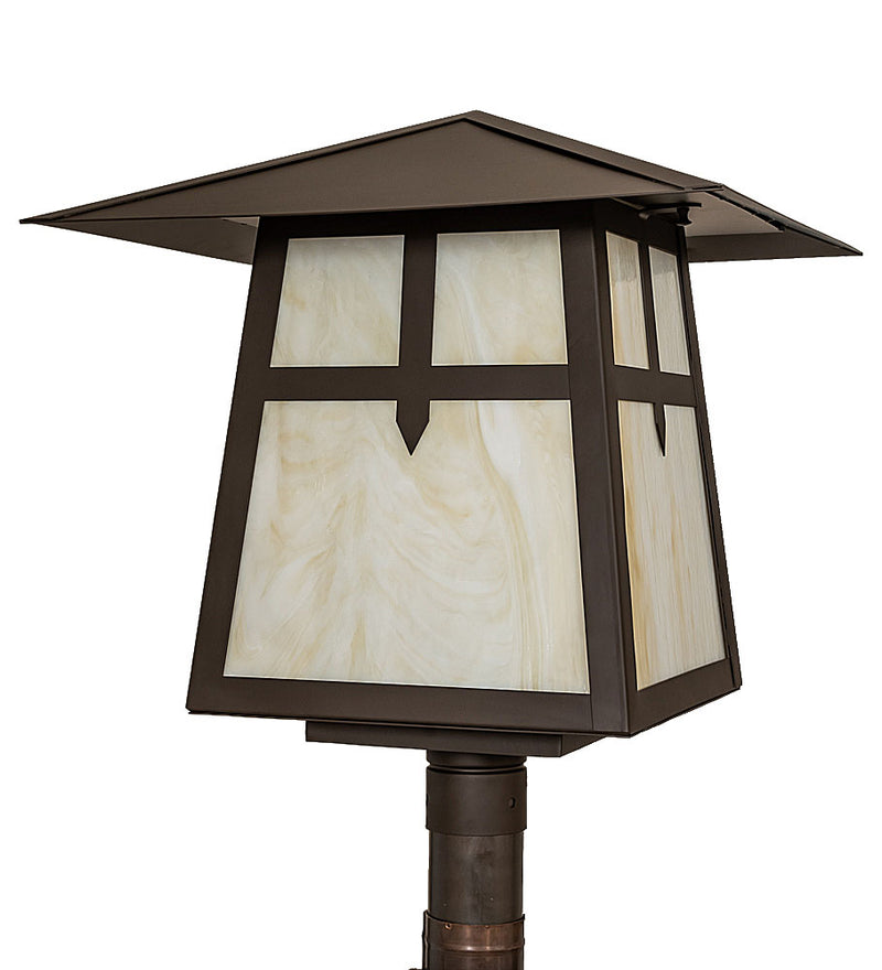 Meyda Tiffany 247399 LED Post Mount, Oil Rubbed Bronze