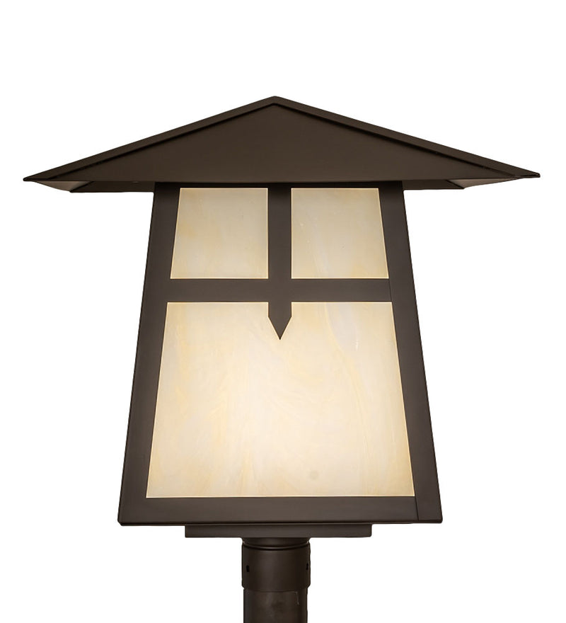 Meyda Tiffany 247399 LED Post Mount, Oil Rubbed Bronze
