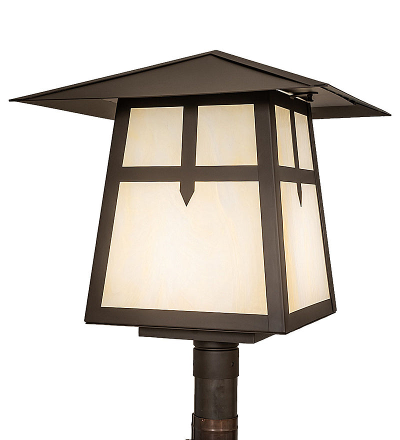 Meyda Tiffany 247399 LED Post Mount, Oil Rubbed Bronze