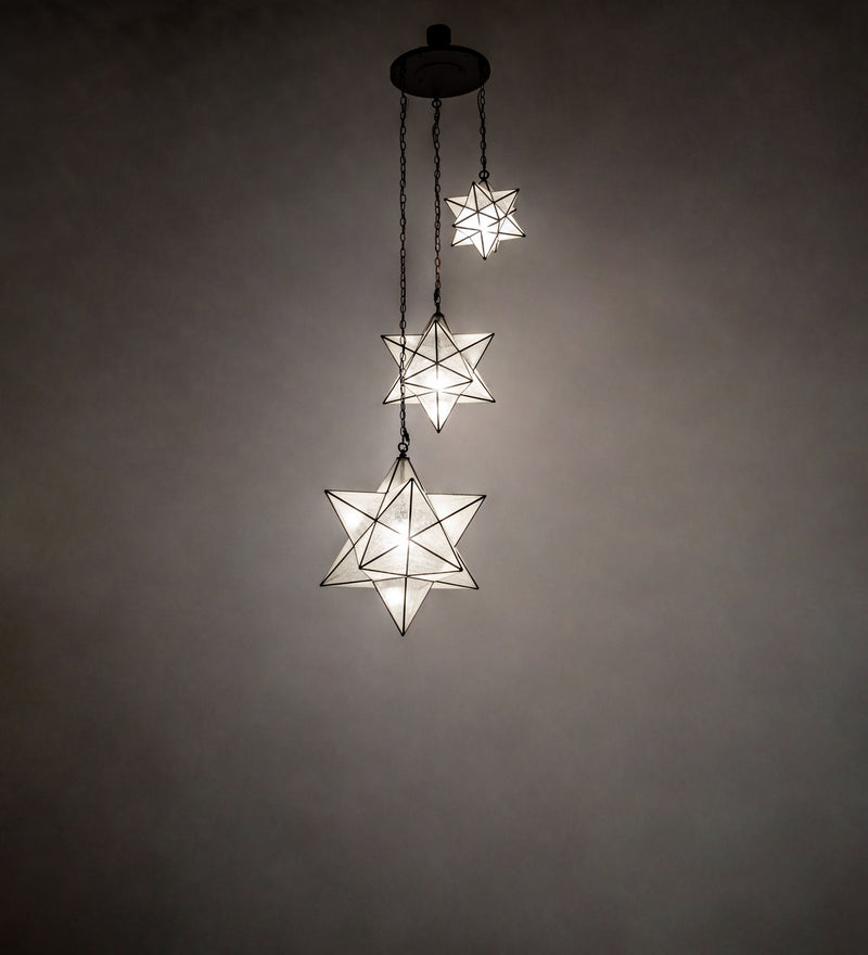 Meyda Tiffany 247440 Three Light Pendant, Oil Rubbed Bronze