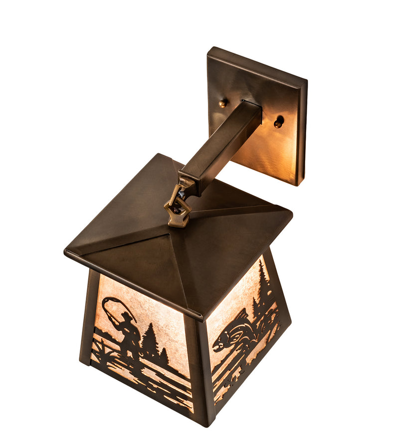Meyda Tiffany 247451 One Light Wall Sconce, AntiQue Copper