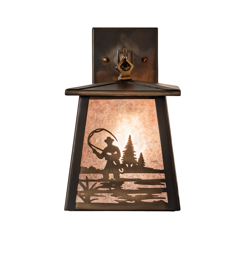 Meyda Tiffany 247451 One Light Wall Sconce, AntiQue Copper