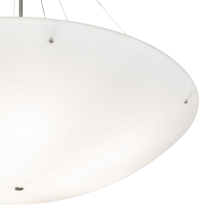 Meyda Tiffany 247466 Nine Light Pendant, Nickel Powder Coat