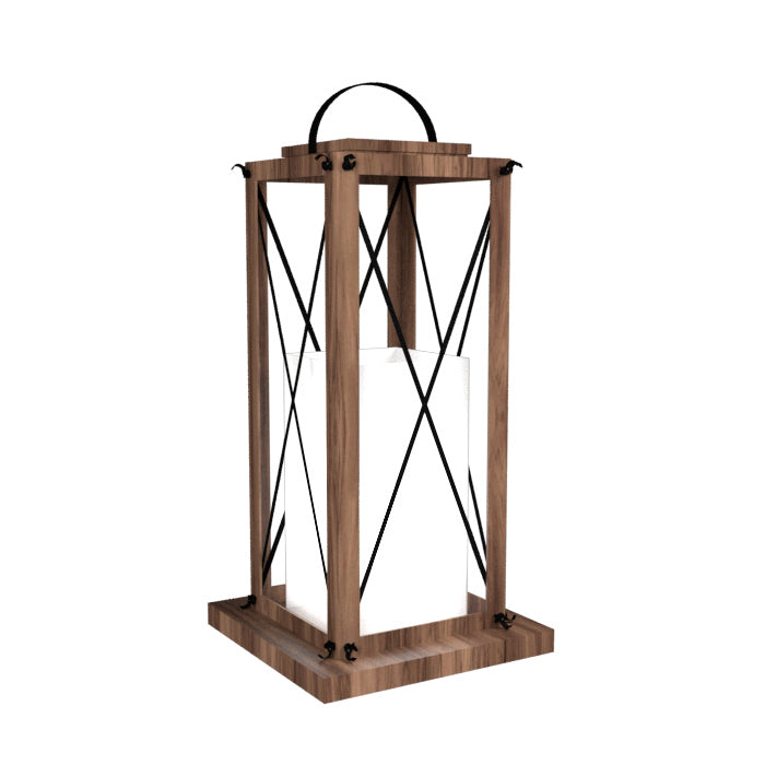 Accord Lighting 3011.18 One Light Floor Lamp, American Walnut