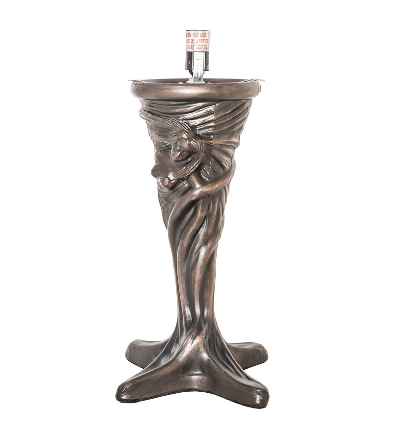 Meyda Tiffany 247501 One Light Mini Lamp, Mahogany Bronze