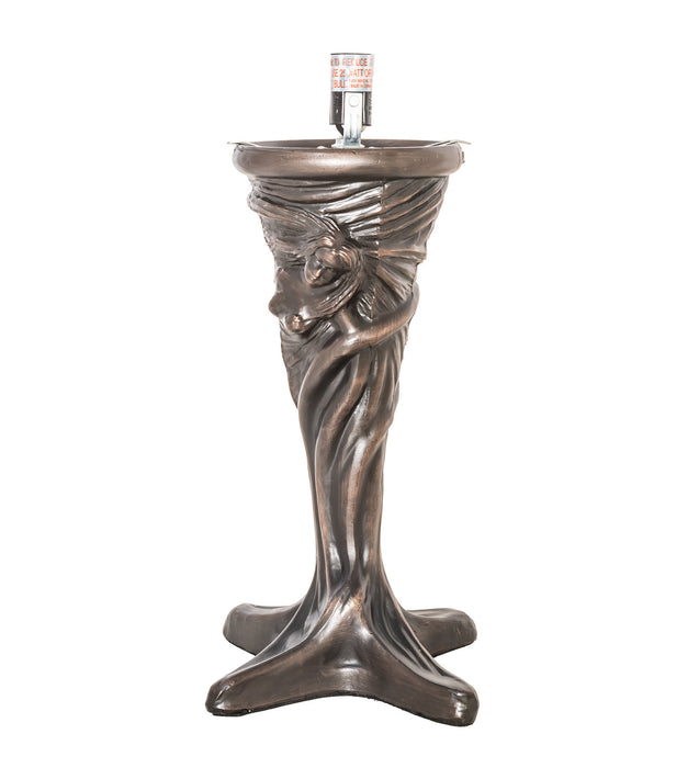 Meyda Tiffany 247501 One Light Mini Lamp, Mahogany Bronze
