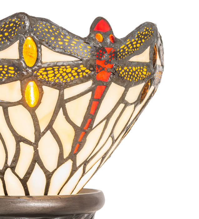 Meyda Tiffany 247528 One Light Mini Lamp, Mahogany Bronze