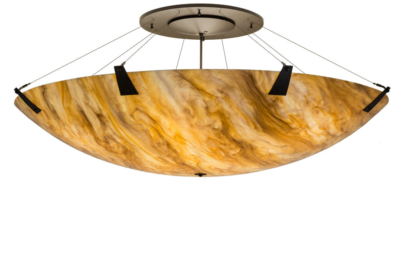 Meyda Tiffany 247538 12 Light Semi-Flushmount, Timeless Bronze