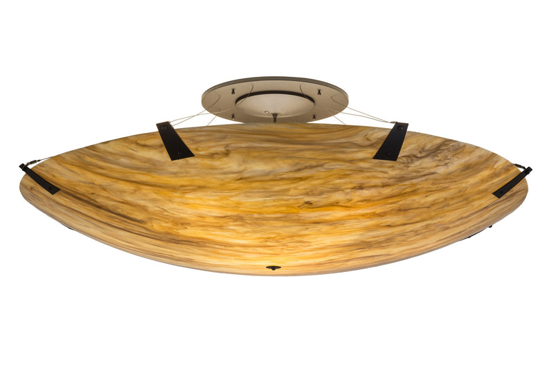 Meyda Tiffany 247563 14 Light Semi-Flushmount, Oil Rubbed Bronze
